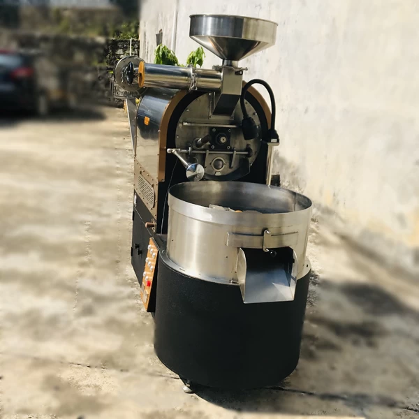 Tostador de café industrial de China de la fábrica de la máquina de la hornada del café del nuevo diseño 6kg