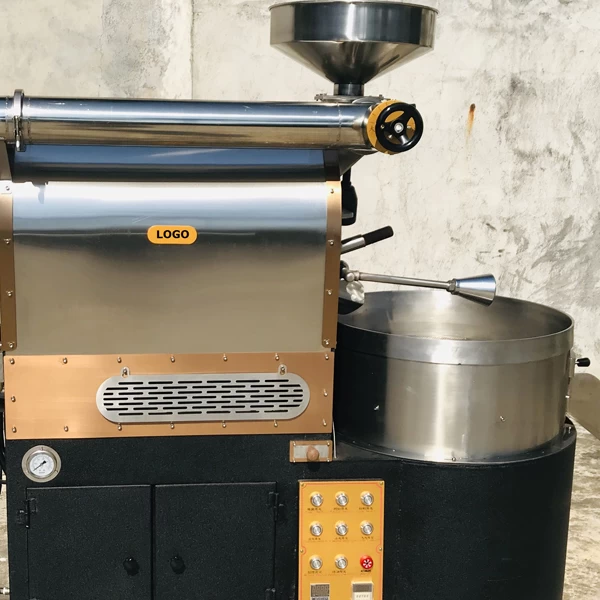 Tostador de café industrial de China de la fábrica de la máquina de la hornada del café del nuevo diseño 6kg