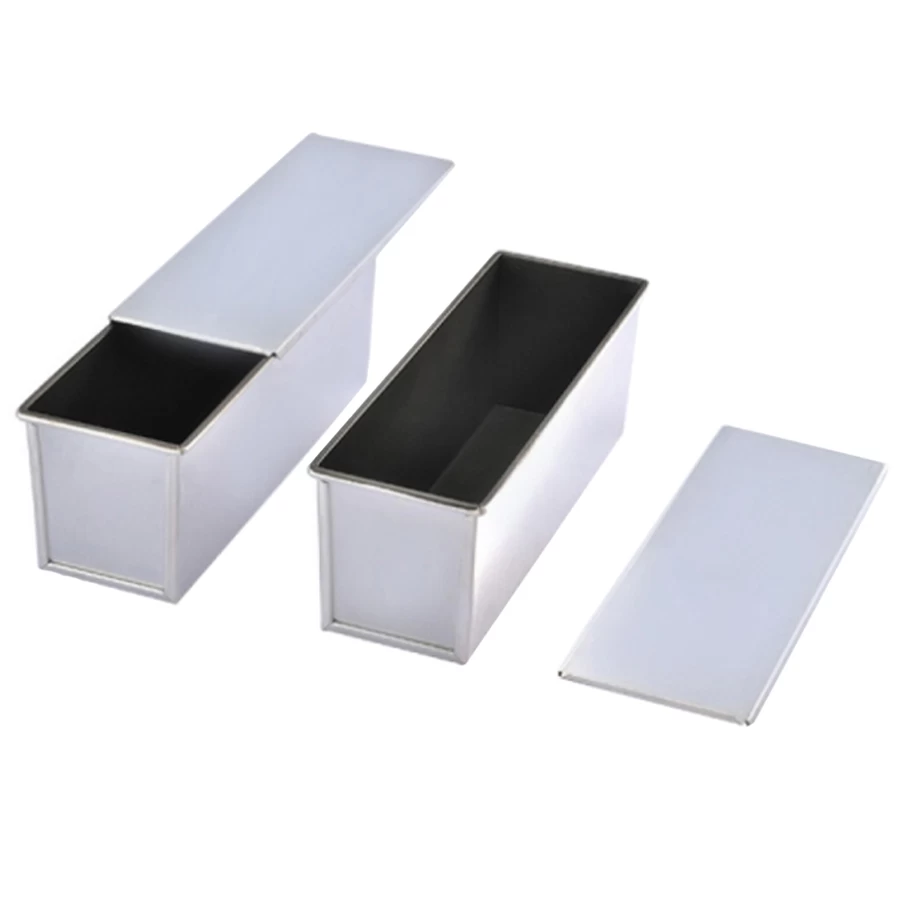 Moule à pain 450g avec couvercle Fournisseurs Chine Fabricant de boîtes à pain personnalisées antiadhésives
