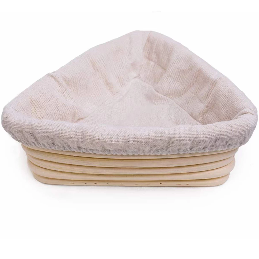 Triangolo Artisan Pane Starter Kit Fodera per cesto a prova di vimini naturale