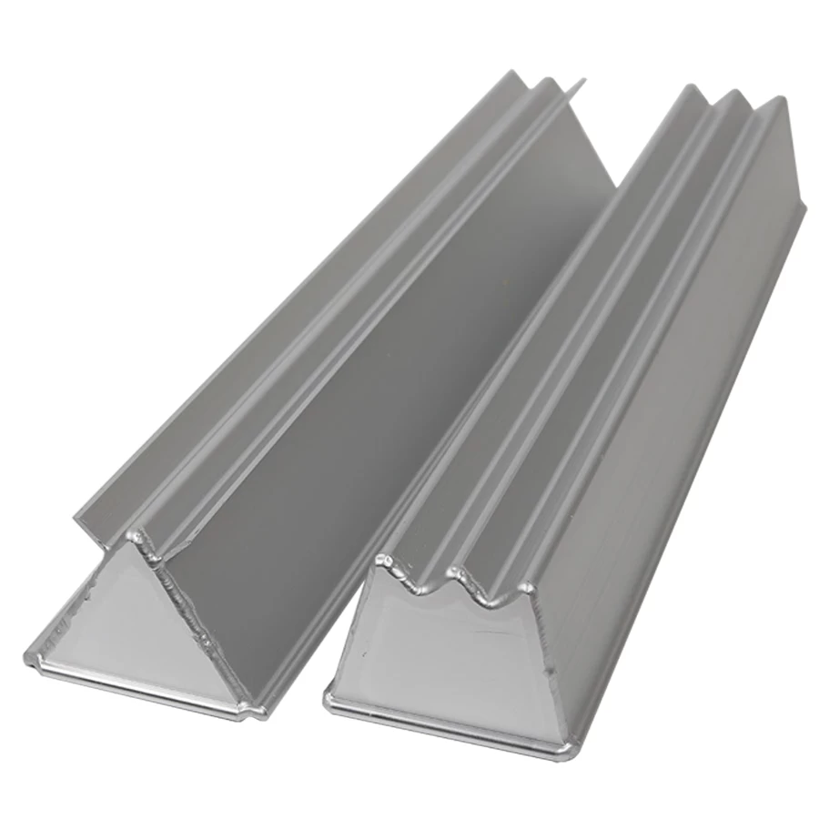 Aluminium Long Cake Mousse Set Rectangle Agar Mousse Moule Triangle Semi-circulaire Gâteau Décoration Fournitures