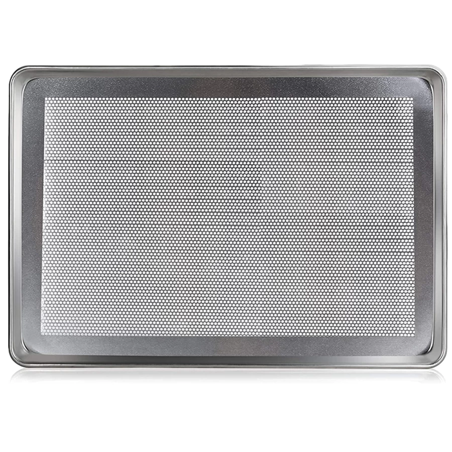 Moule à pain Pizza Gâteau Plats De Cuisson Et Casserole En Aluminium Perforé Four De Boulangerie Plaque De Cuisson Casserole De Cuisson Ensemble De Ustensiles De Cuisson