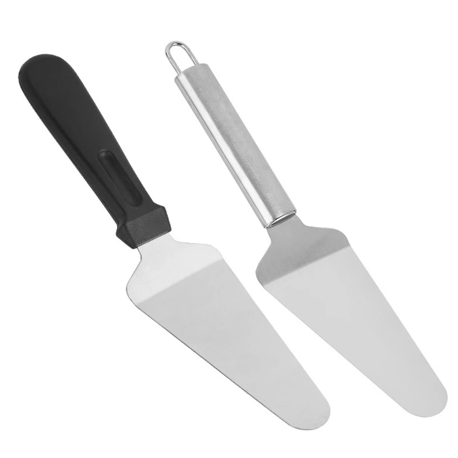 Baking Tool Rolls Cut Pizza Non-Stick Handle Round Pizza Roller Cutter Household Safety Stainless Steel Pizza Lifter