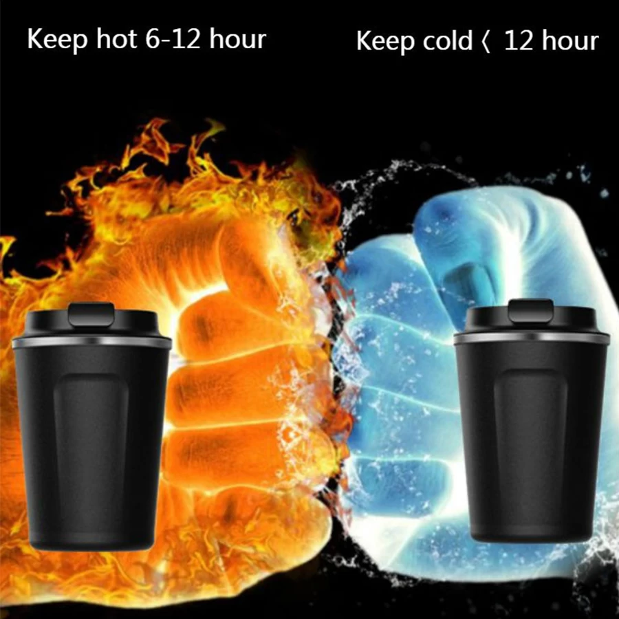 Tazza termica ecologica in acciaio inossidabile Bicchiere da vino personalizzato a doppia parete con coperchio Cannuccia Coperchi per tazze da caffè Termos riutilizzabili da 20 once Acqua