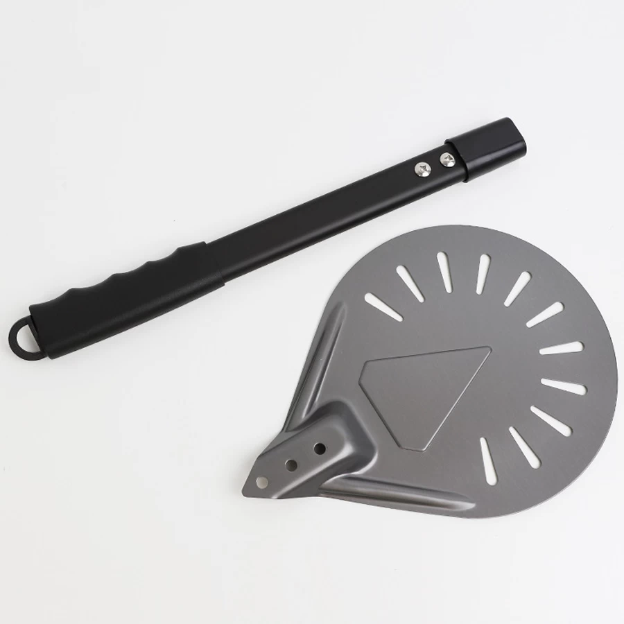 Baking Tool Rolls Cut Pizza Non-Stick Handle Round Pizza Roller Cutter Household Safety Stainless Steel Pizza Lifter - COPY - 83fjop
