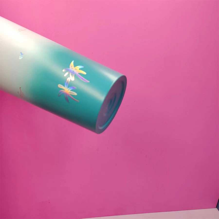 304 SS Nuevo diseño Reutilizable Sin asa Aislamiento al vacío Tazas para beber café para niñas con pajita