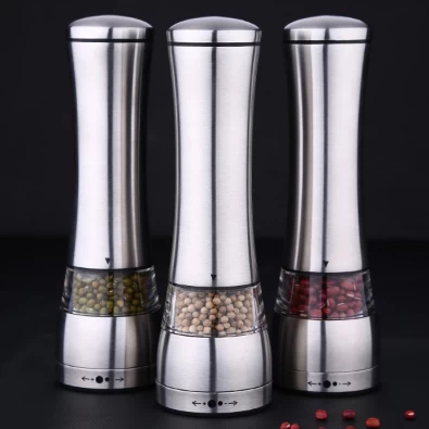 Macina spezie manuale premium Macina sale e pepe in acciaio inossidabile regolabile in ceramica