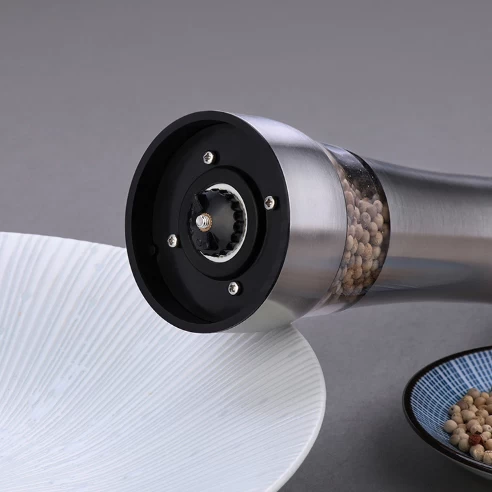 Macina spezie manuale premium Macina sale e pepe in acciaio inossidabile regolabile in ceramica