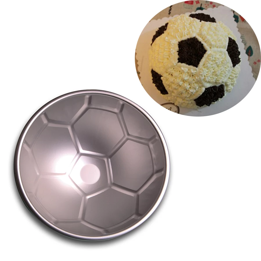 China Healthy 8 Inch Chocolate Dessert Baking Mould Basketball Football Circle Mousse manufacturer