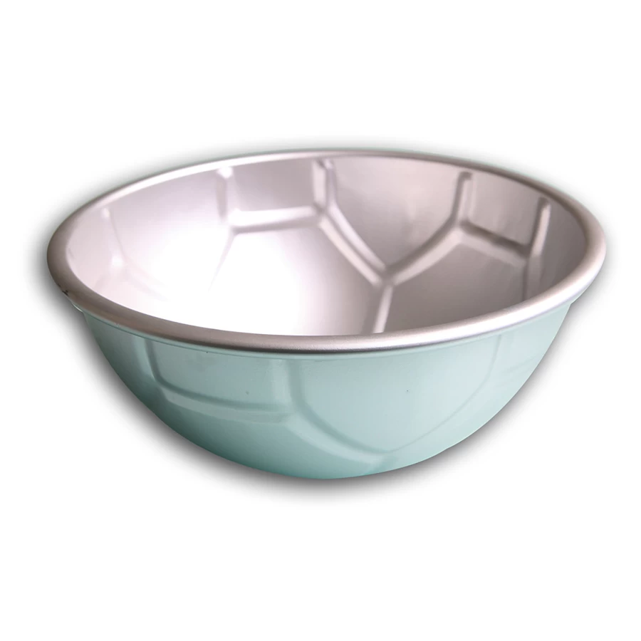 Mousse de círculo de fútbol de baloncesto de molde para hornear de postre de chocolate saludable de 8 pulgadas