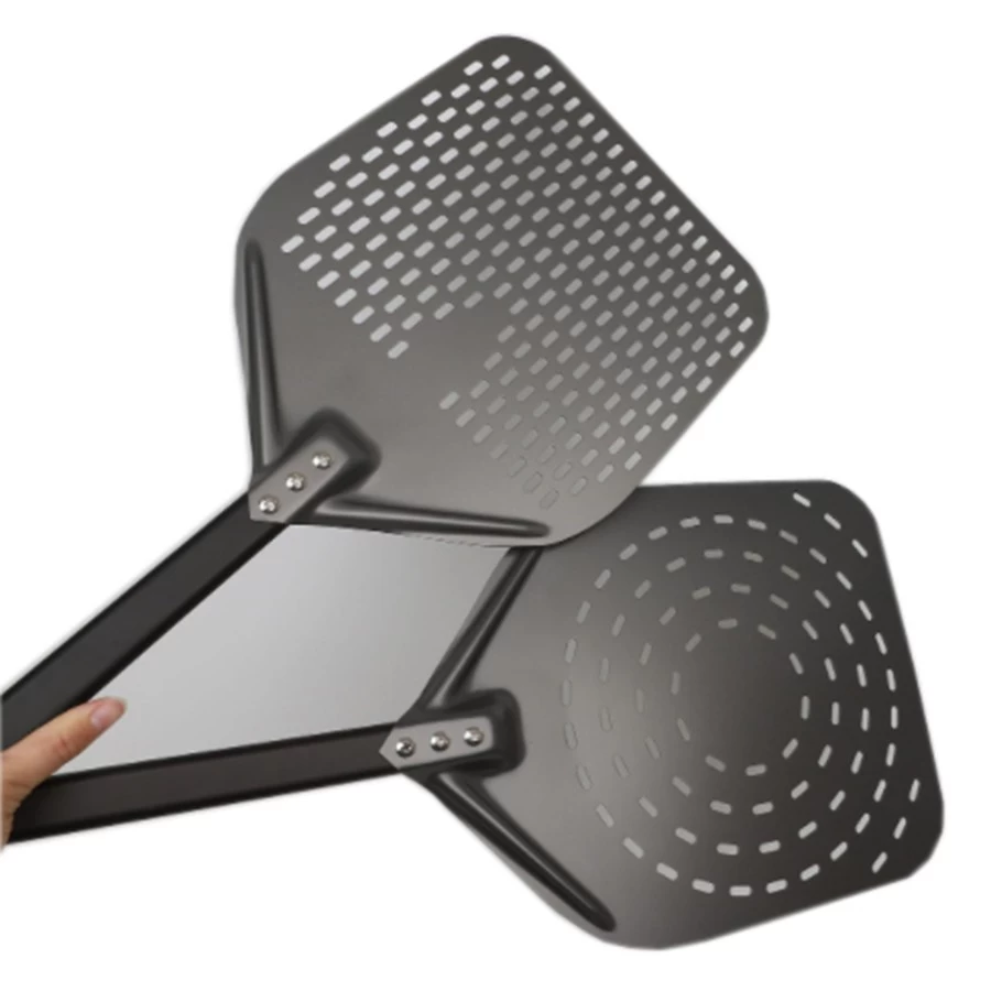 12/13/14/16 pollici da cucina lungo piatto e rotondo manico regolabile elastico per pizza quadrata