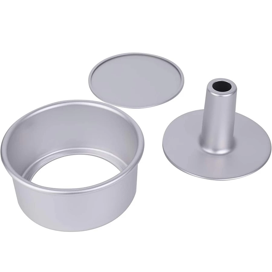 La hornada amistosa de Eco equipa las mini tortas Bundt de forma redonda de aluminio de 6 pulgadas de las cacerolas para pasteles