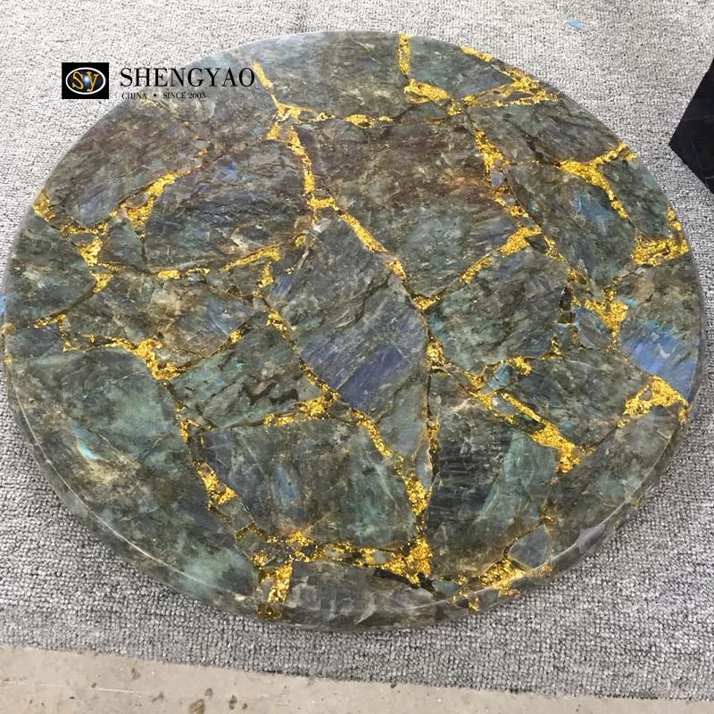 Labradorite Countertop|Semi Precious Stone Table Top|Factory Price