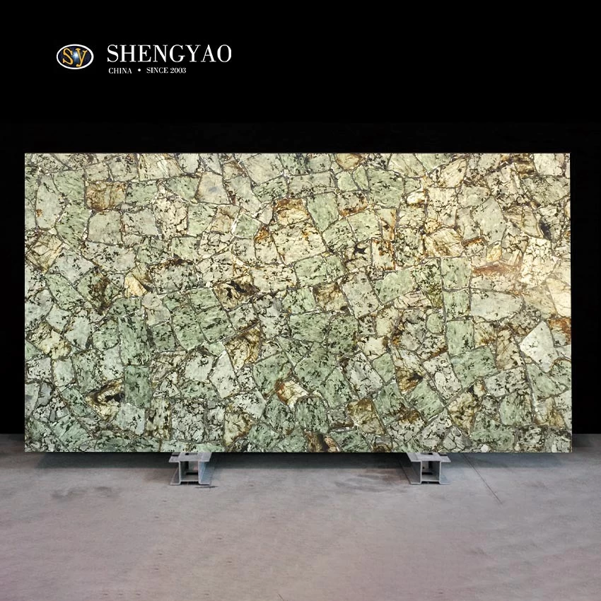 Backlit Labradorite Slab,Semiprecious stone slabs,Gemstone slab