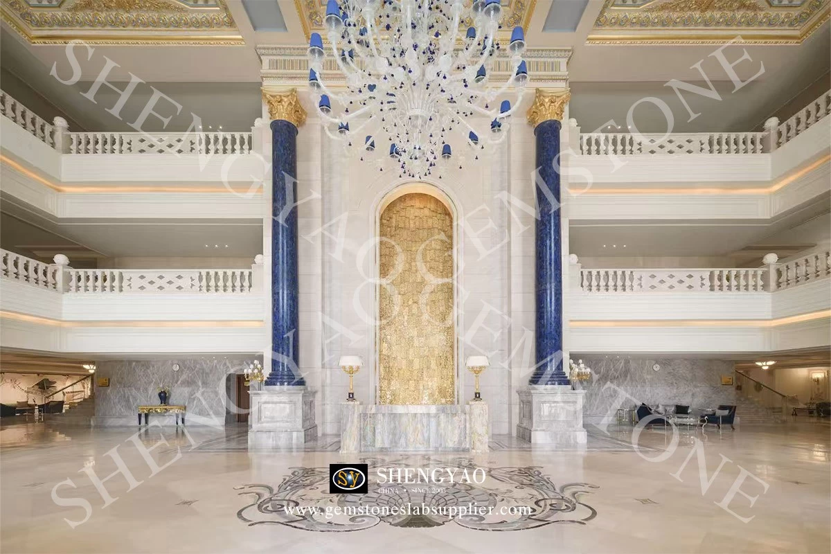 Lapis Lazuli Colunm Manufacturer supplier
