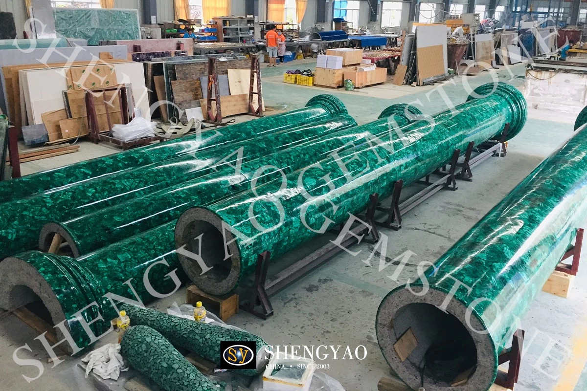 smei precious stone column factory