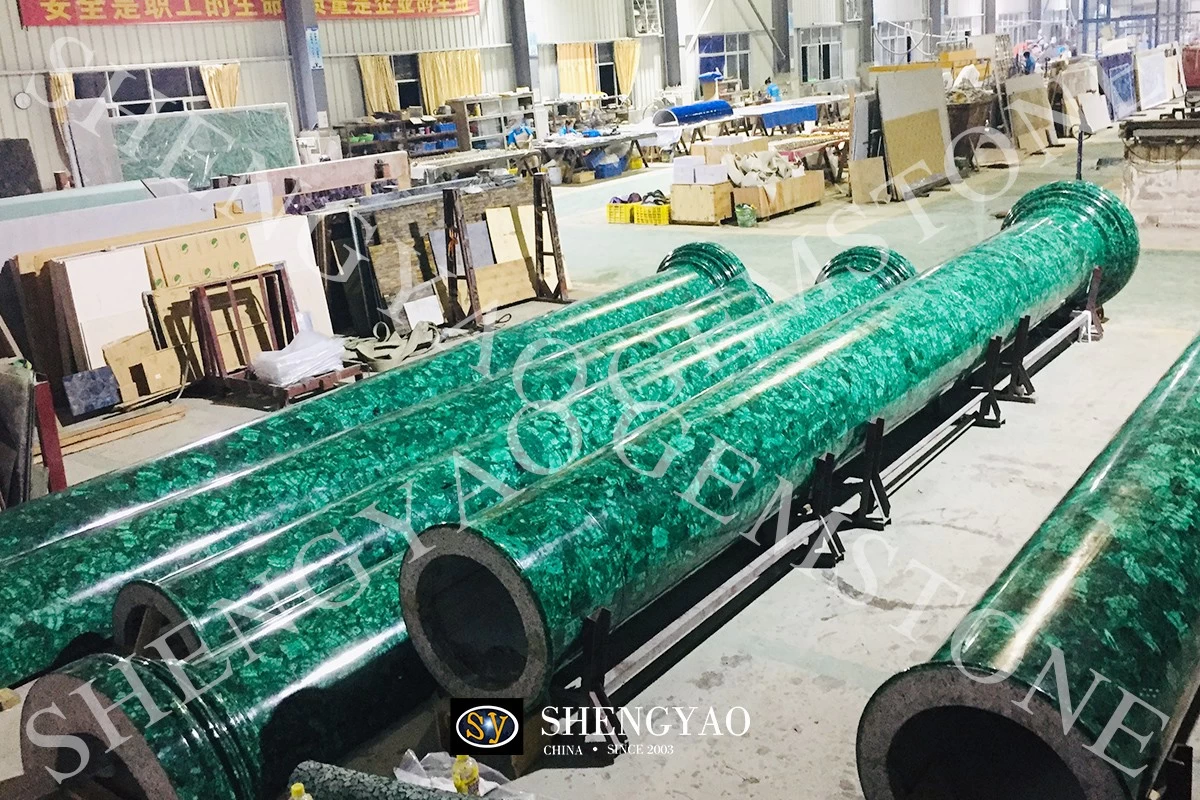 smei precious stone column factory