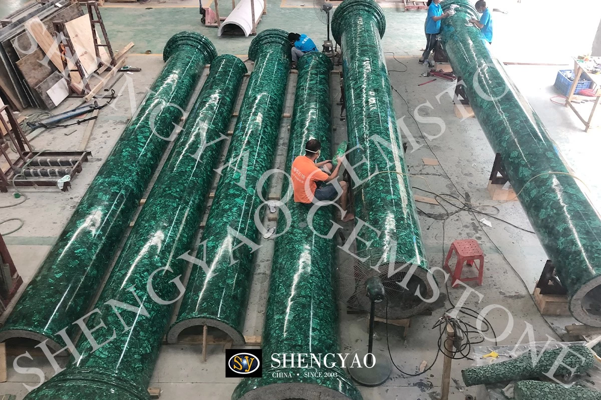 smei precious stone column factory