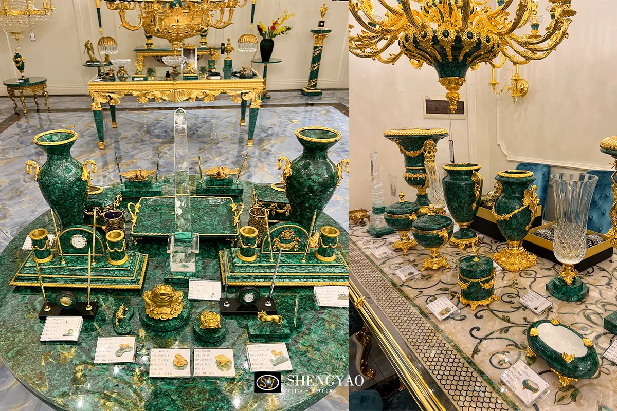 Malachite Decorative Art