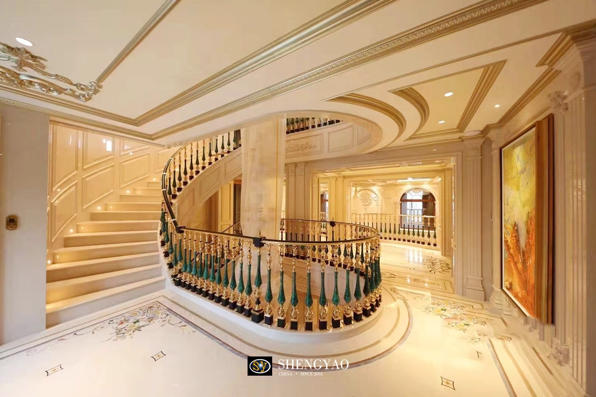 Malachite staircase factory manufacturer supplier