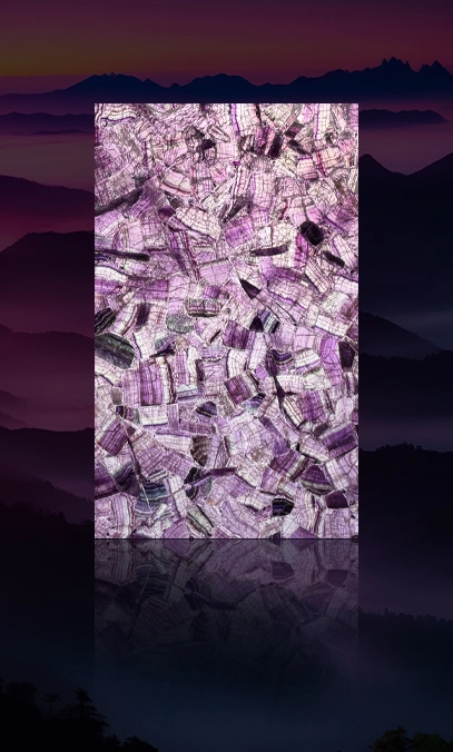 China Fluorite Slab manufacturer