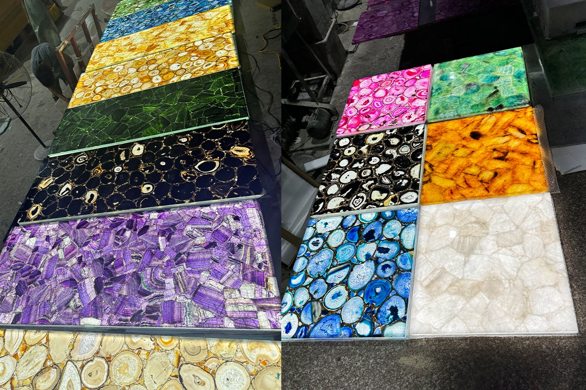 luxury translucent stone factory