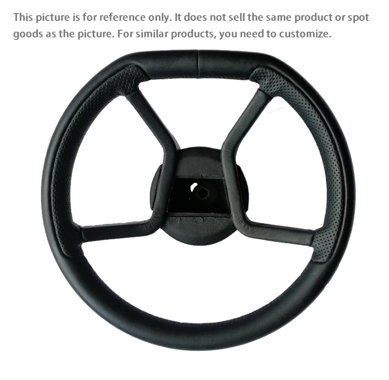 Customize pu steering wheel polyurethane foam lawn mower steering wheel manufacturer