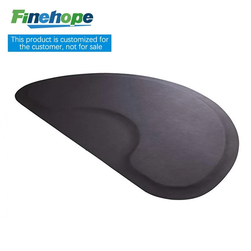 Bulk ordering of polyurethane dirty and non-skid hairdressing salon chair floor mat in 2023 producer