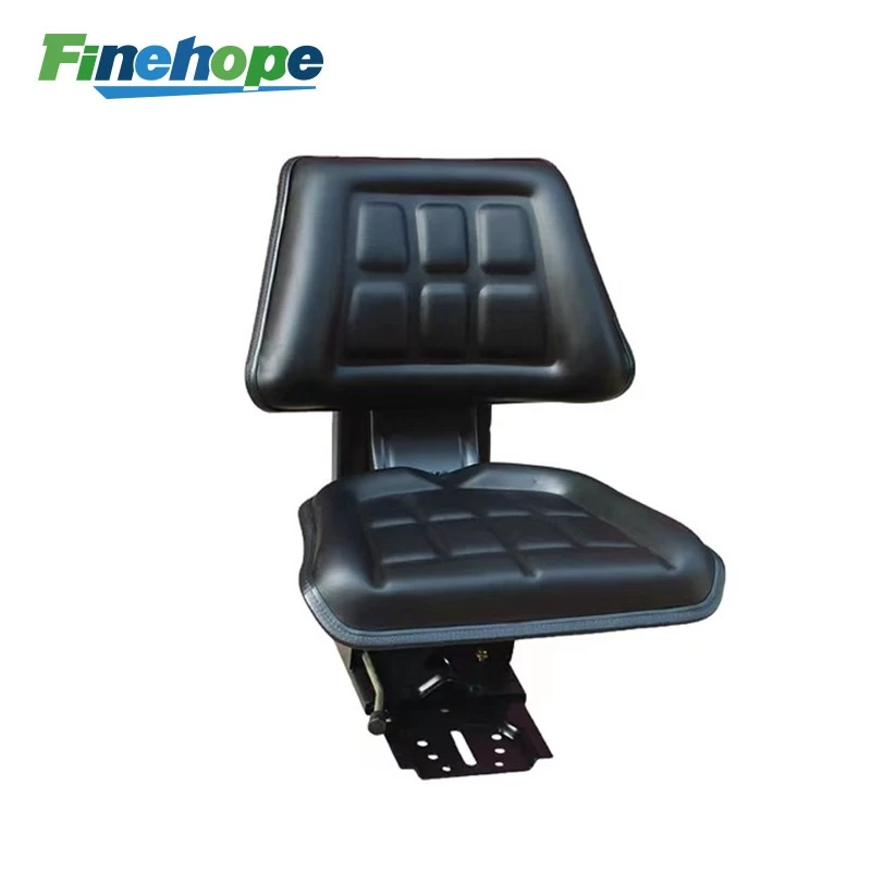 Machinery  Commercial Low Back PU Polyurethane Mower Tractor Lawn Garden Forklift Truck Driver Seat China Manufacturer producer
