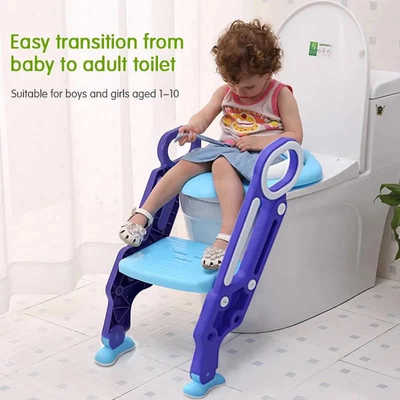 可折疊如廁訓練座椅，便攜式幼兒兒童廁所嬰兒如廁訓練座椅加墊生產商