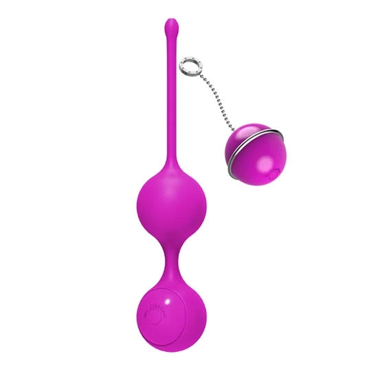 Kegel ball sex toy with remote,Vibrator can be removed for clitoral massage