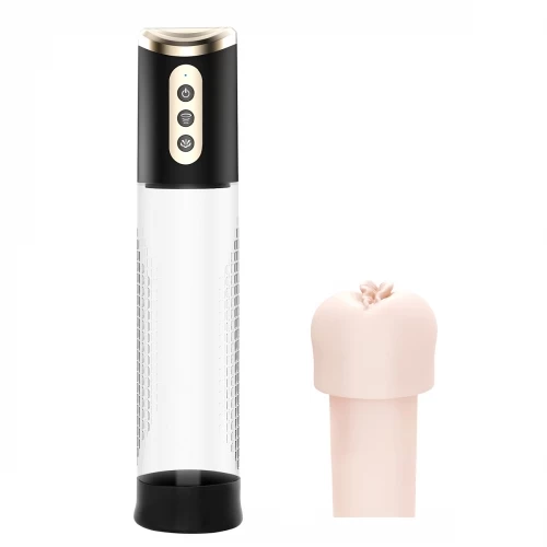 Penis Pump,2 in 1 Penis Pump with 4 Suction Intensities, KS2265