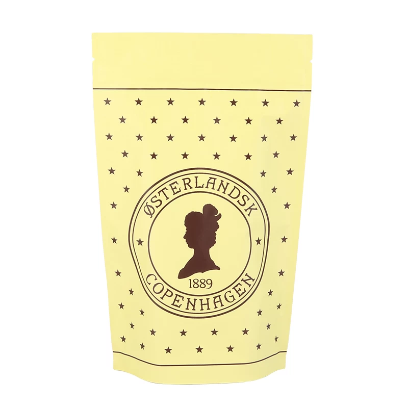 Factory price custom coffee bags aluminum foil pouches with valve