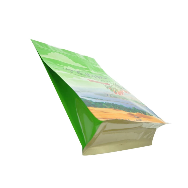 aluminum high barrier food packaging flat bottom bag for dry wolfberry