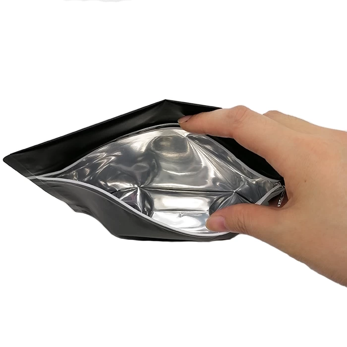 ถุงฟอยล์ ziplock แบบผนึกพิมพ์แบบกำหนดเองได้พลาสติกใบยาสูบ zip lock ถุงบรรจุภัณฑ์สมุนไพร