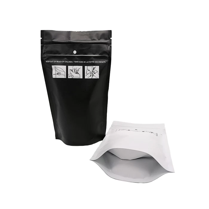Custom Printed Mylar Ziplock Bag Child Resistant Bag Child Resistant Exit Bag