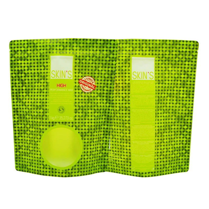 ถุงบรรจุภัณฑ์แบบผนึกพร้อมหน้าต่างใส Stand Up Mylar zipper Bags