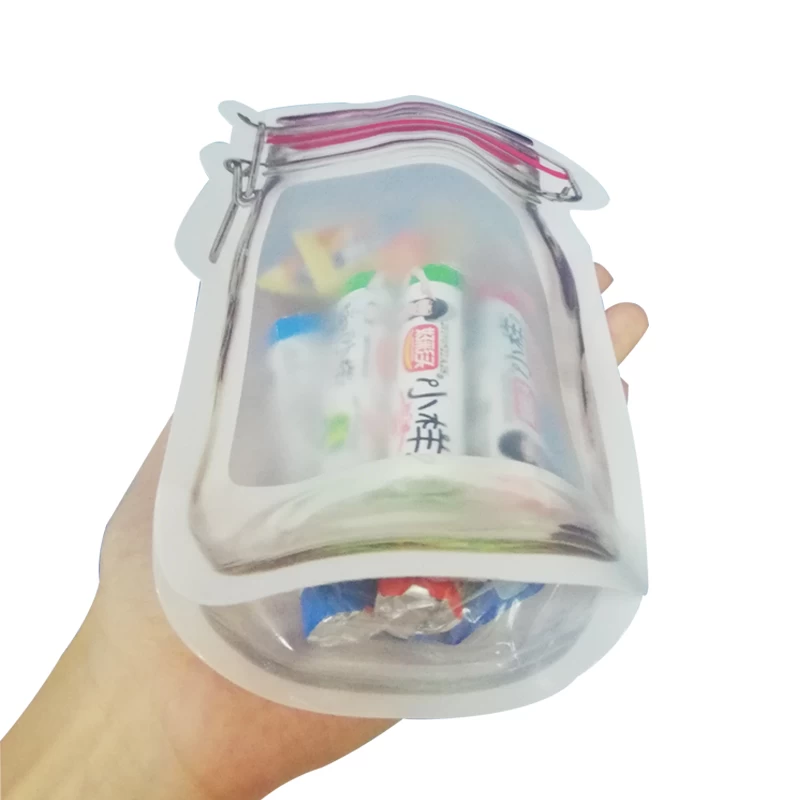 Mason Jar กระเป๋าทรงตั้งซิป