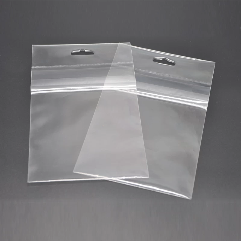 Head Card Opp Header Bag ถุงพลาสติกใสแบบมีกาวในตัว