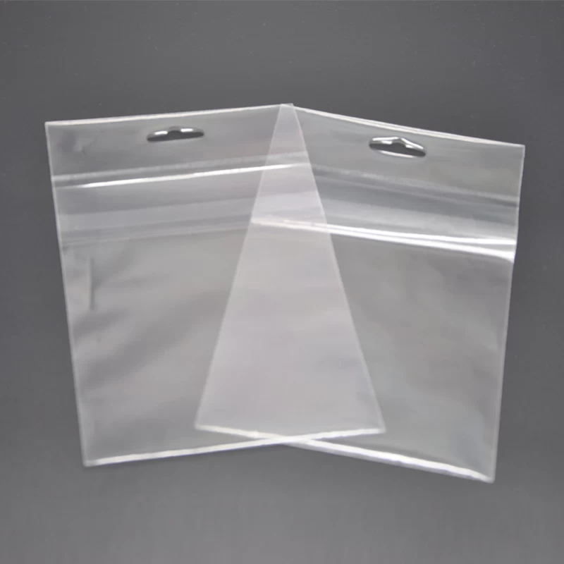 Head Card Opp Header Bag ถุงพลาสติกใสแบบมีกาวในตัว