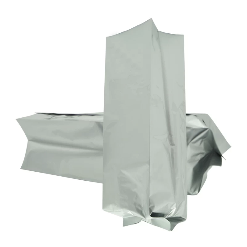กำหนดเองเงินชากาแฟถั่วถุงอลูมิเนียม Mylar ชากระเป๋าเมล็ดบรรจุภัณฑ์ถุง