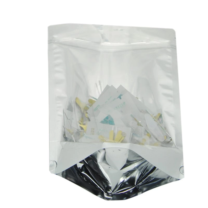 ซิปล็อค mylar แบบผนึกแบบกำหนดเองได้ยืนขึ้นกระเป๋าถุงบรรจุภัณฑ์พลาสติกเกรดอาหาร