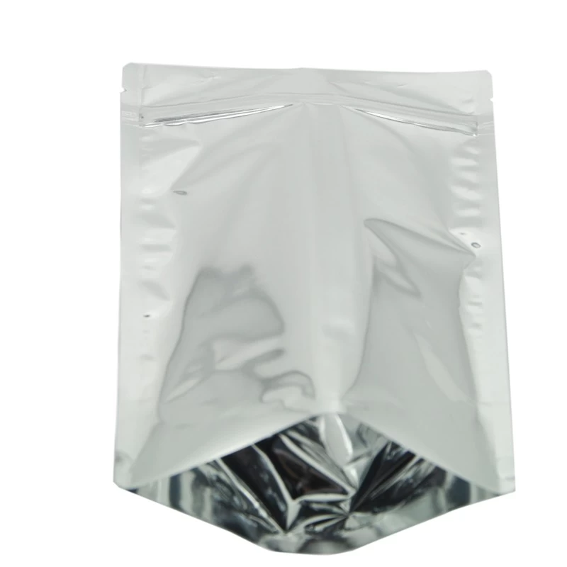 ซิปล็อค mylar แบบผนึกแบบกำหนดเองได้ยืนขึ้นกระเป๋าถุงบรรจุภัณฑ์พลาสติกเกรดอาหาร