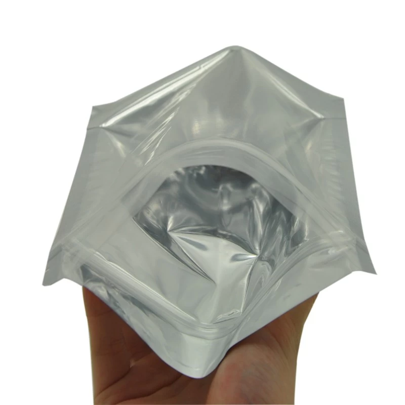 ซิปล็อค mylar แบบผนึกแบบกำหนดเองได้ยืนขึ้นกระเป๋าถุงบรรจุภัณฑ์พลาสติกเกรดอาหาร
