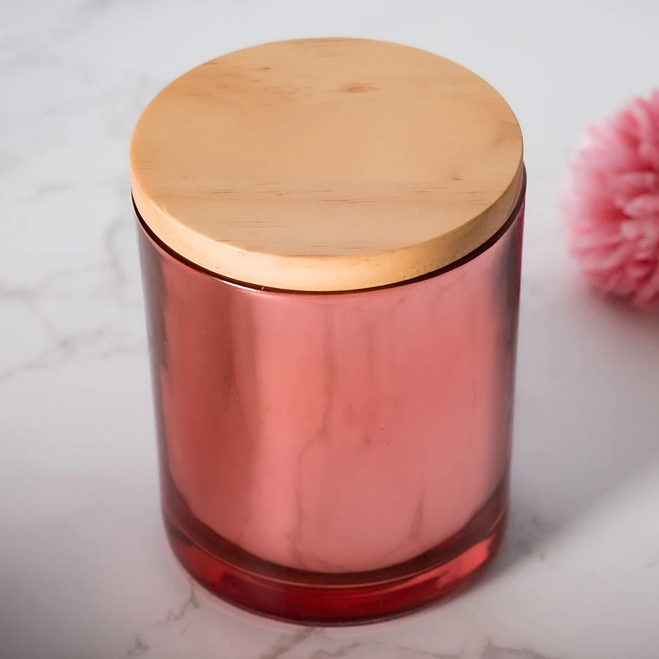 Metalization Rose Gold  Candle Jar 11oz