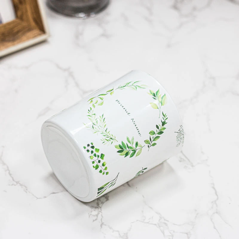 Cupwind Newly Design Decal Votive Candle Holder 8oz