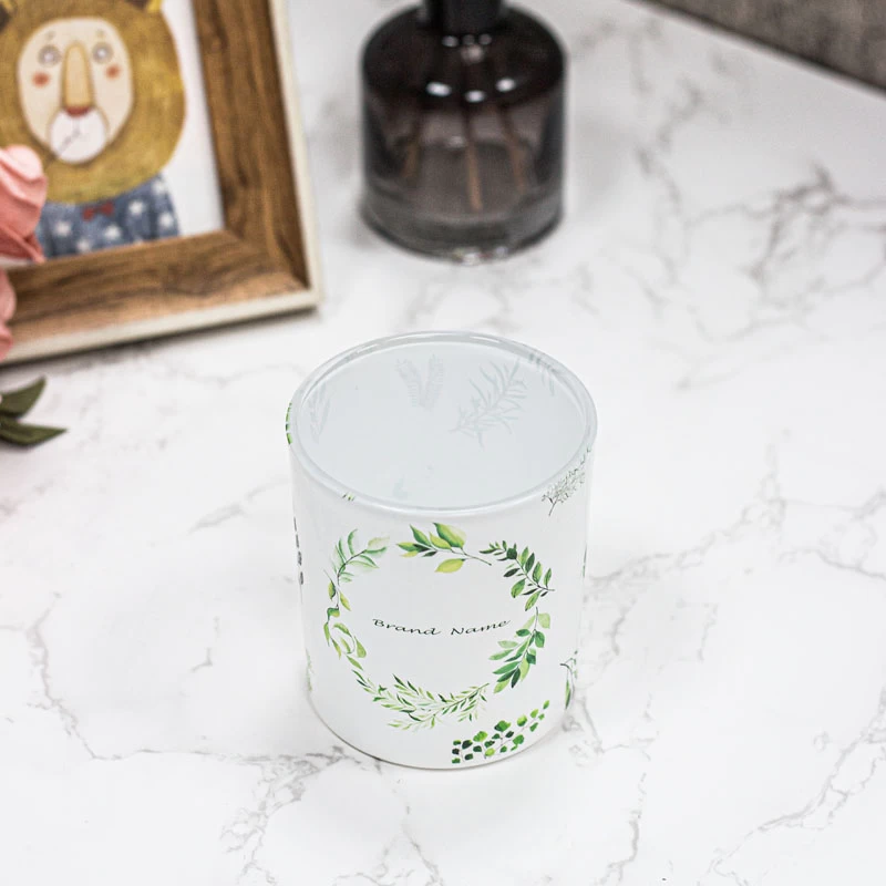 Cupwind Newly Design Decal Votive Candle Holder 8oz