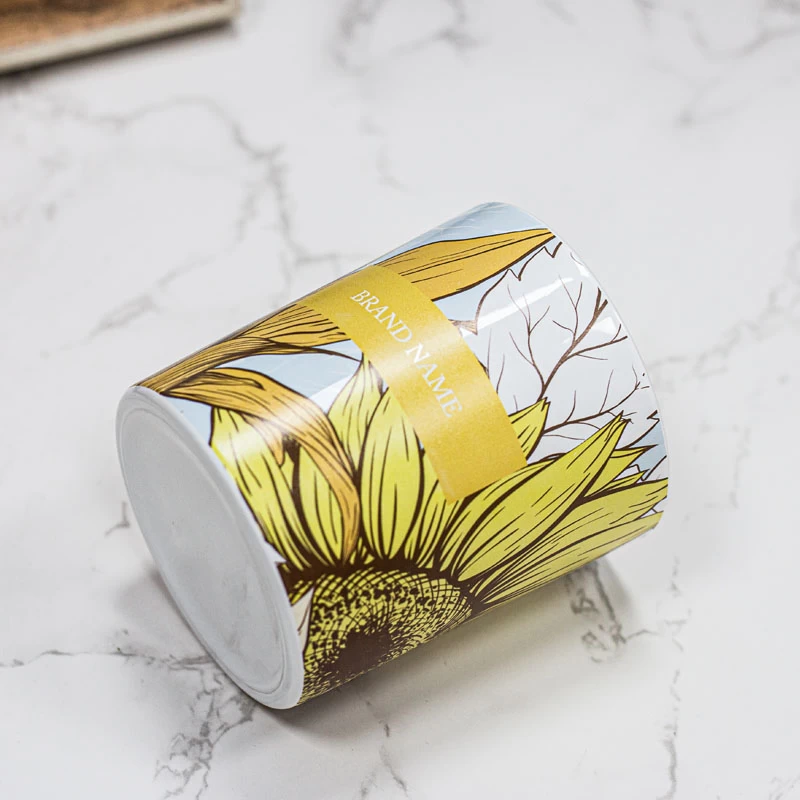 Cupwind New Designs Candle Holder Sunflower 8oz