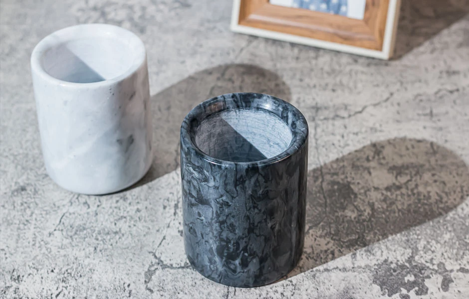 cupwind marble candle jars factory china