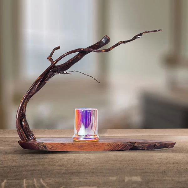 Candle Jar 2 oz  Iridescent Votive Candle Holders